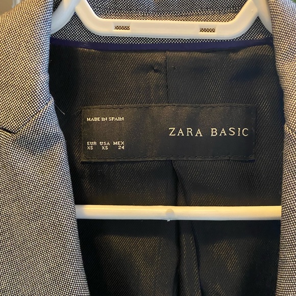 ❌SOLD❌ Zara blazer grey - Picture 6 of 6